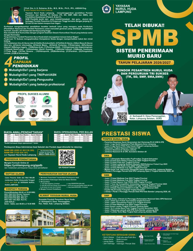 Brosur Tri Sukses Lampung 2026